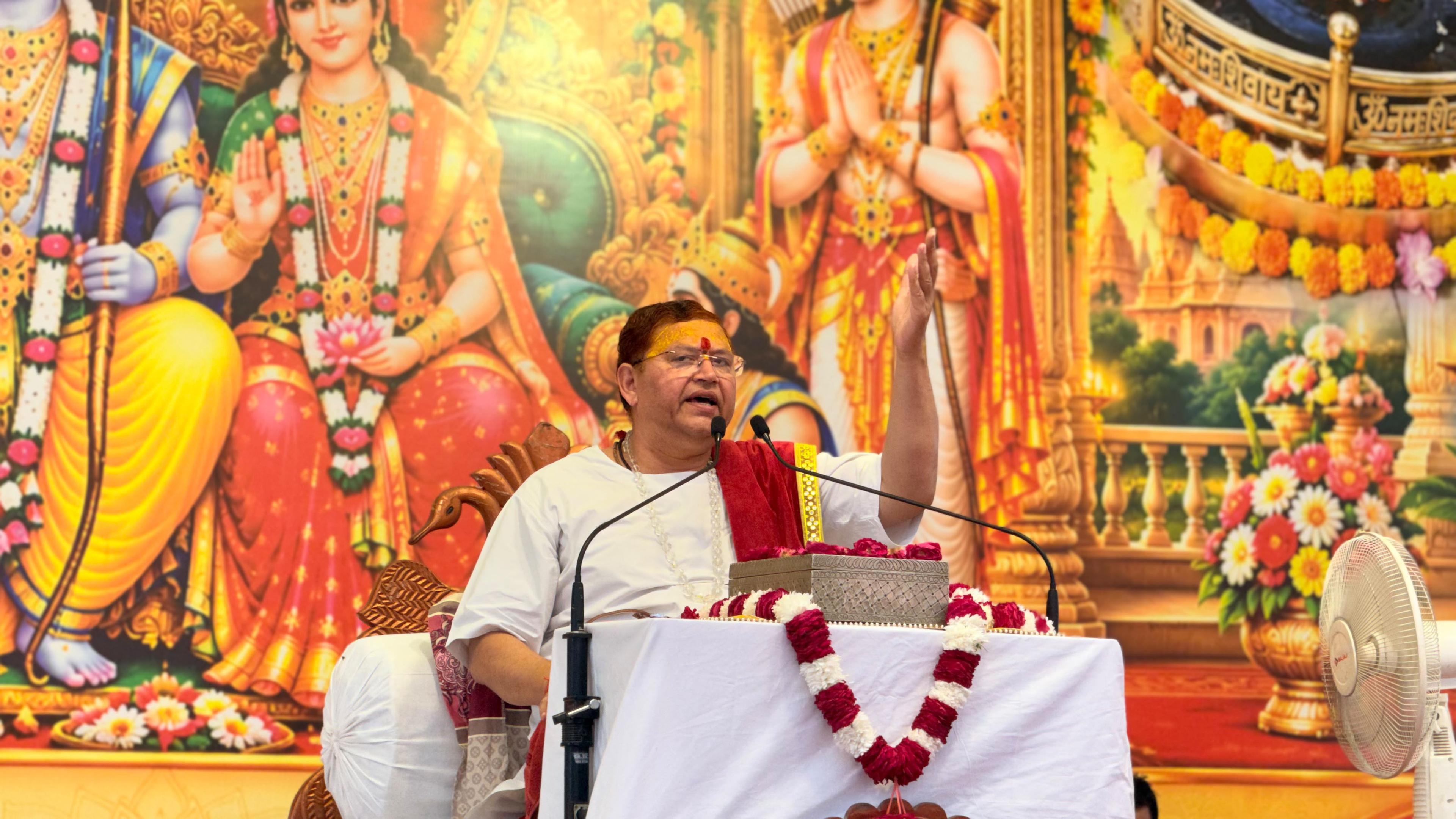श्रीमद् भागवत रामचरितमानस रूपी गंगा ही कर सकती है भवसागर के पार - अतुल कृष्ण जी महाराज