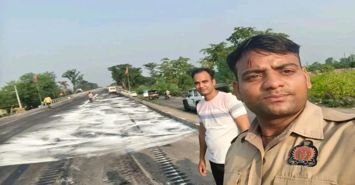 पुल की मरम्मत के चलते जनता परेशान, बहराइच-लखनऊ हाईवे पर रोज का सफर बना मुसीबत