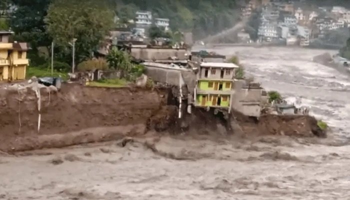 cloudburst in Tehri