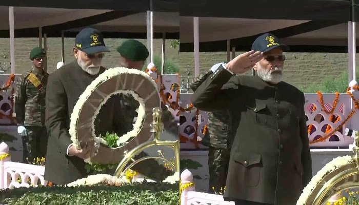 PM Modi pays tribute to the heroes of Kargil war