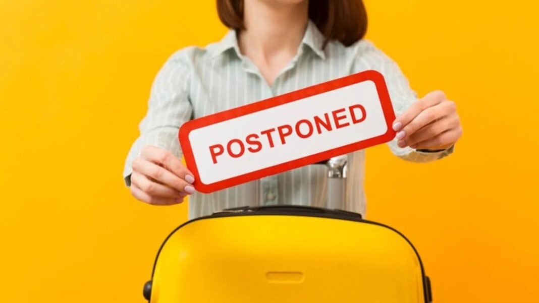 postponed
