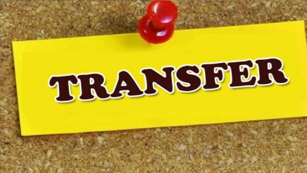 transferred