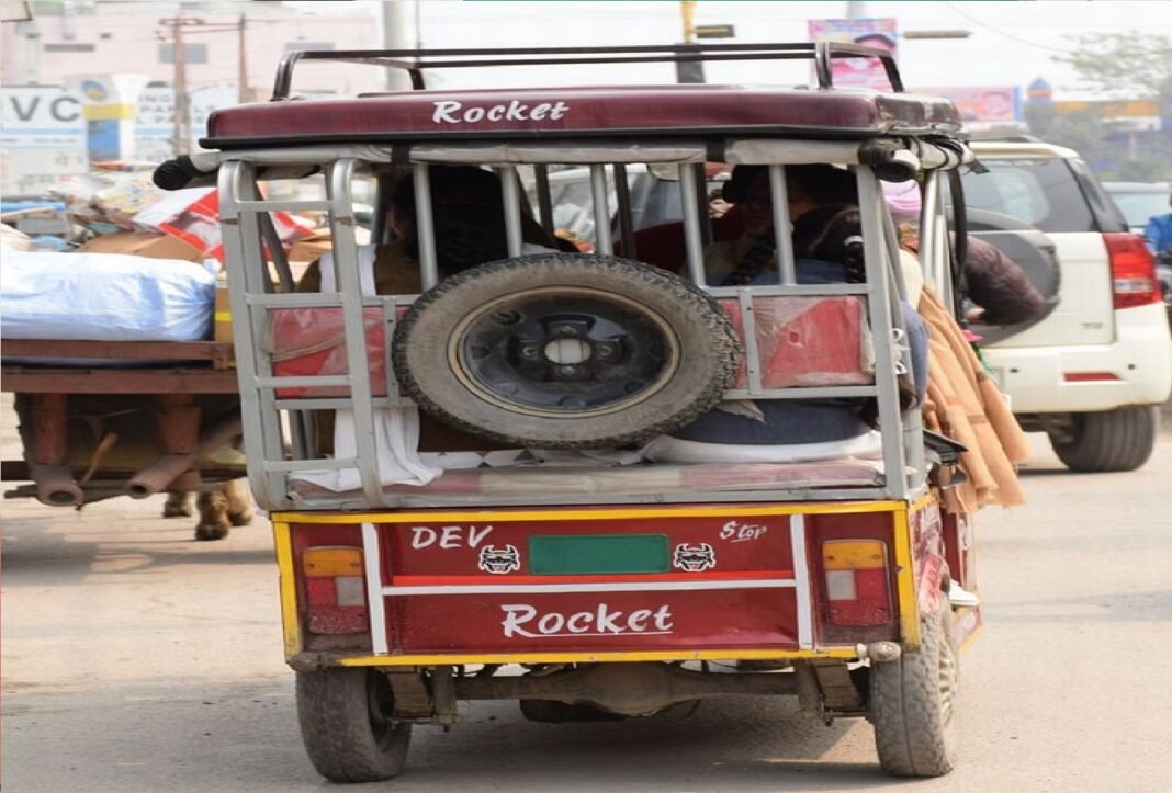 E-rickshaw driver