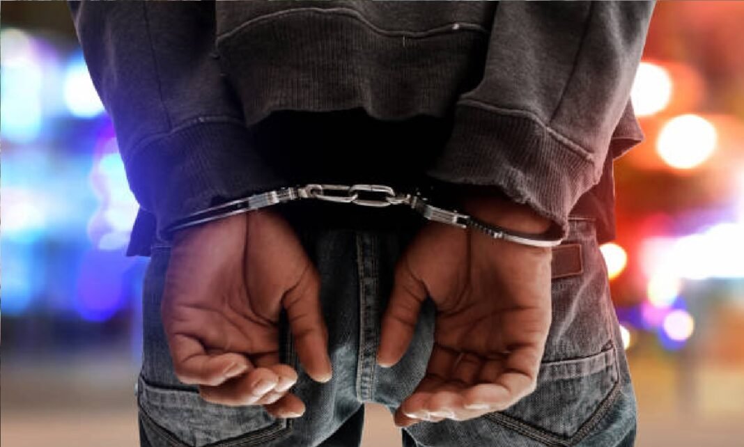 arrested