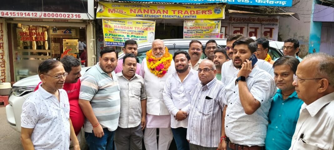 राष्ट्रीय अध्यक्ष का जोरदार अभिनंदन