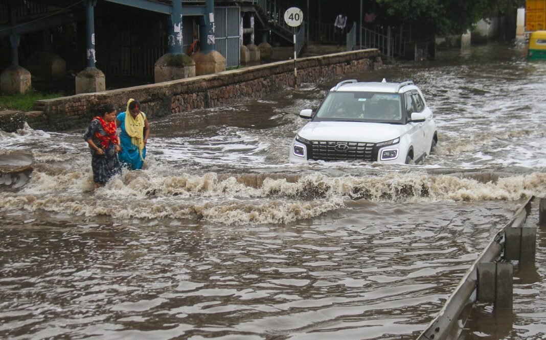 Heavy rain