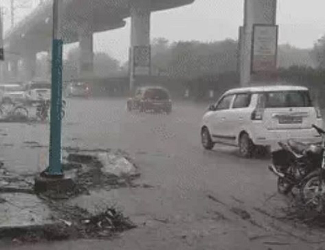 Torrential rain