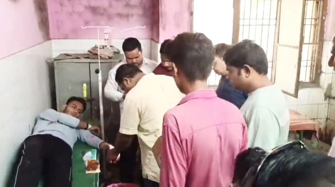 बदमाशों ने मारी गोली