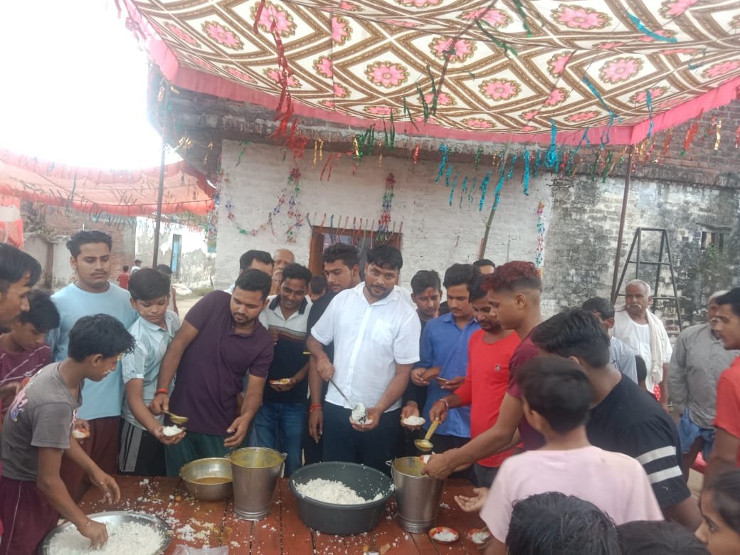 भंडारे का आयोजन