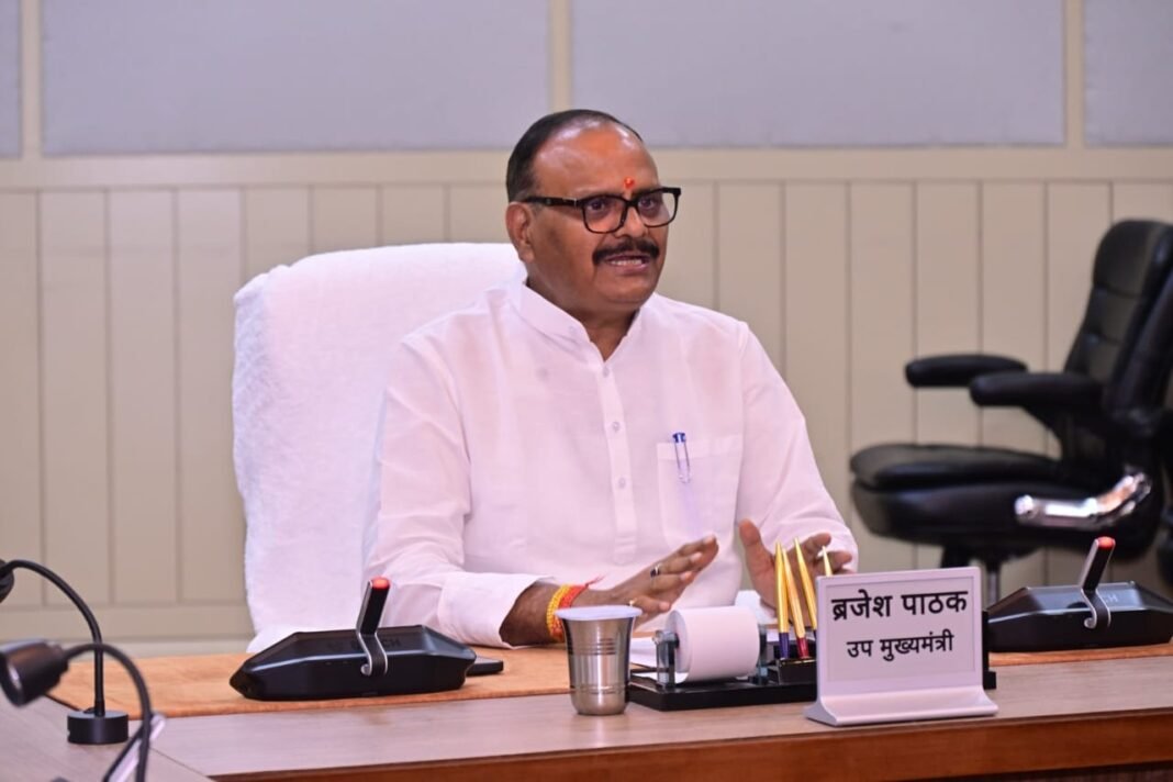 Deputy CM Brijesh Pathak