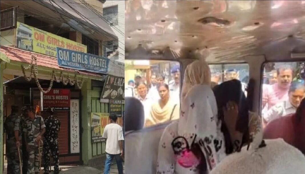 पुलिस ने की छापेमारी