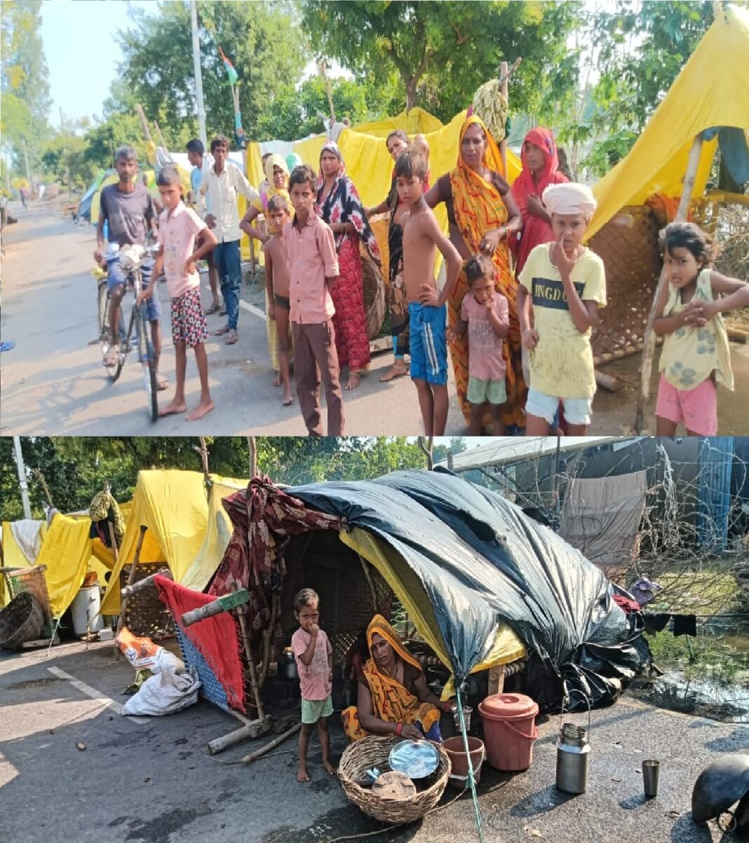 बाढ़ पीड़ितों का दर्द