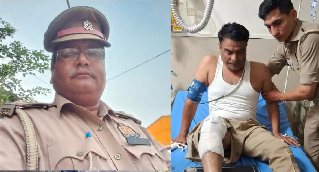 दरोगा रहमत अली की मौत, साथी पिपन सिंह गंभीर