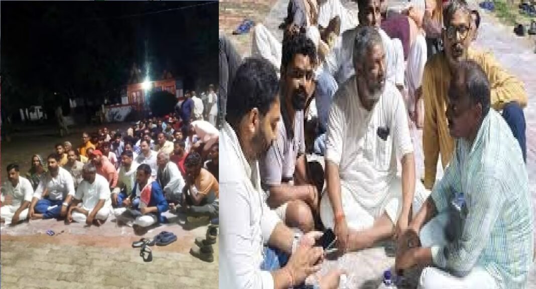 भाजपा कार्यकर्ता की जान
