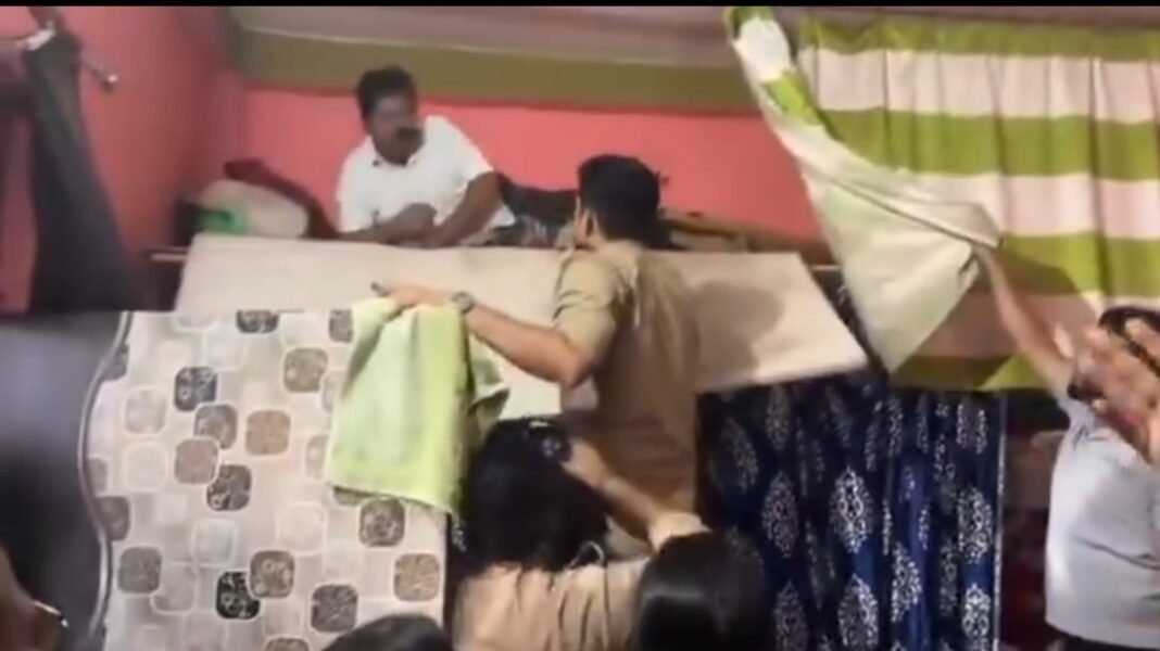 टाढ पर छिपे थे सपा नेता गिरफ्तार