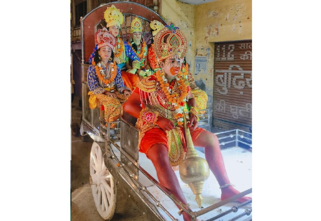 भगवान श्रीराम का राज्याभिषेक समारोह