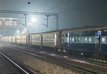 फर्रुखाबाद-कानपुर रेल मार्ग पर पटरी चटकी, तीन ट्रेनें रोकी गईं