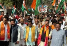 मोहम्मदाबाद में निकला भव्य ‘राष्ट्रीय एकता मार्च’