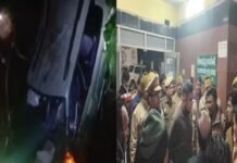 जौनपुर में शादी समारोह में जा रही एक एसयूवी पलटी, तीन लोगों की मौत