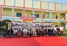 स्वामी विवेकानंद कॉलेज ऑफ नर्सिंग सरैया में 77वां गणतंत्र दिवस हर्षोल्लास के साथ मनाया गया