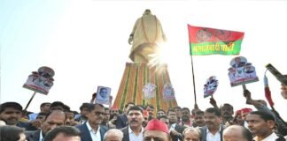 भाजपा अधर्म के रास्ते पर, शंकराचार्य और साधु-संतों का अपमान बर्दाश्त नहीं : अखिलेश यादव