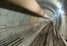 मेट्रो कॉरिडोर-2 की डाउनलाइन टनल तैयार, डेढ़-दो महीने में यात्रियों को मिल सकती है बड़ी सौगात