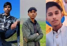 ट्रैक्टर-ट्रॉली से टकराकर तीन छात्रों की मौत