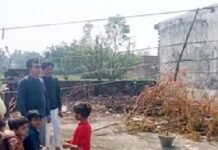 बड़ा बंगशपुरा में झूलती विद्युत लाइनें बनीं खतरा, अनदेखी पर उठे सवाल