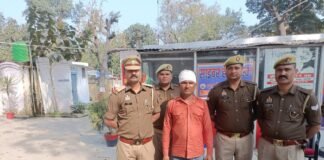 शाहजहाँपुर: रोज़ा पुलिस को मिली बड़ी सफलता, अवैध हथियार के साथ शातिर अपराधी गिरफ्तार