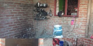 घर में खाना बनाते समय गैस सिलेंडर के रेगुलेटर में लगी आग हजारों का नुकसान