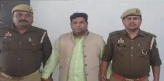 25 हजार के इनामी प्रधान आरेन्द्र यादव अलीगढ़ से गिरफ्तार, कासगंज पुलिस की संयुक्त कार्रवाई में दबोचा गया