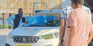 खैर में टला बड़ा सड़क हादसा! कंपनी वाहन की खतरनाक ड्राइविंग से मचा हंगामा