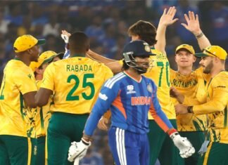 T20 World Cup IND vs SA सुपर 8 हाइलाइट्स: दक्षिण अफ्रीका ने भारत को 76 रनों से हराया