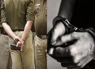 मेरठ: बाजार में युवक की गोली मारकर हत्या करने वाले आरोपी को पुलिस ने मुठभेड़ के बाद किया गिरफ्तार