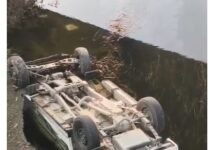 पुल से नदी में गिरी कार, युवक की मौत