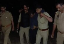 गोवंश तस्करों से पुलिस की मुठभेड़, एक को गोली, दो गिरफ्तार