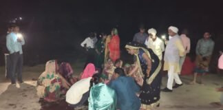 दर्दनाक सड़क हादसा: बाइक सवार युवक की मौत, दो गंभीर घायल