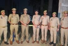 टूण्डला पुलिस का एक्शन, मोबाइल लूट का खुलासा, मुठभेड़ में शातिर गिरफ्तार