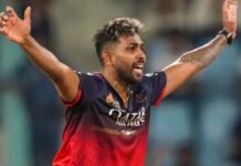 RCB को बड़ा झटका: नुवान तुषारा शुरुआती मैचों से बाहर, हेजलवुड भी नहीं खेलेंगे