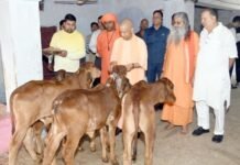 राष्ट्रपति के प्रस्तावित दौरे की तैयारियों का जायजा लेने अयोध्या पहुंचे मुख्यमंत्री योगी आदित्यनाथ