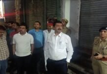 डीएम-एसपी ने किया घटनास्थल का निरीक्षण, अधिकारियों में मचा हड़कंप
