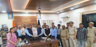 अपर प्रधान मुख्य वन संरक्षक ने किया वन प्रभाग का निरीक्षण