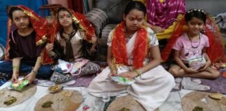 मॉ सिद्वदात्री की घर-घर में हुई पूजा अर्चना