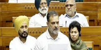 राहुल गांधी के बयान से लोकसभा में हंगामा, स्पीकर ने बोलने से रोका