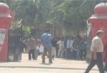 कड़ी सुरक्षा के बीच उपनिरीक्षक भर्ती परीक्षा, पहली पाली शांतिपूर्ण संपन्न