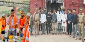 वाराणसी: रमजान के पाक महीने में नापाक हरकत! गंगा नदी में इफ्तार पार्टी कर बिरयानी खाकर अवशेष फेंका, 14 गिरफ्तार