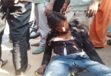 लोडर और बाइक की आमने-सामने टक्कर, युवक गंभीर; चालक फरार