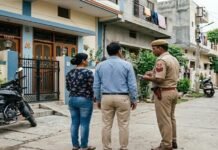 वृंदावन में करोड़ों रुपये के वीजा धोखाधड़ी के आरोप में हाई-प्रोफाइल दंपति गिरफ्तार