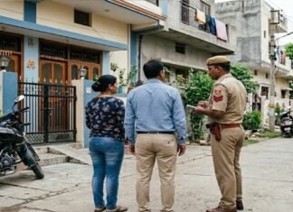 वृंदावन में करोड़ों रुपये के वीजा धोखाधड़ी के आरोप में हाई-प्रोफाइल दंपति गिरफ्तार