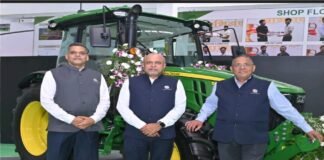 जॉन डियर पावर एंड टेक्नोलॉजी ने भारत में 5एम सीरीज का 5130M (130 HP) ट्रैक्टर पेश किया